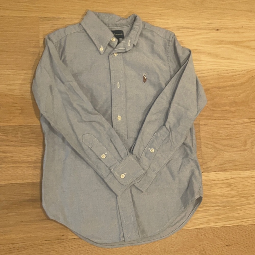 Boys button up Polo
